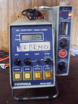 HORIBA OCMA-220 OIL CONTENT ANALYZERS MODEL: OCMA 220 MFG NO: 709015