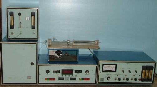 DOHRMANN MICROCOULOMETER MODEL: 0-300 : 2690, WITH DOHRMANN BOAT DRIVE, DOHRMANN PYROLYSIS FURNACE, 