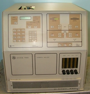 ANTEK INSTRUMENTS, (PAC) PETROLEUM ANALYZER CO 7000 ELEMENT MICROPROCESSOR ELEMENT ANALYZER MODEL 7