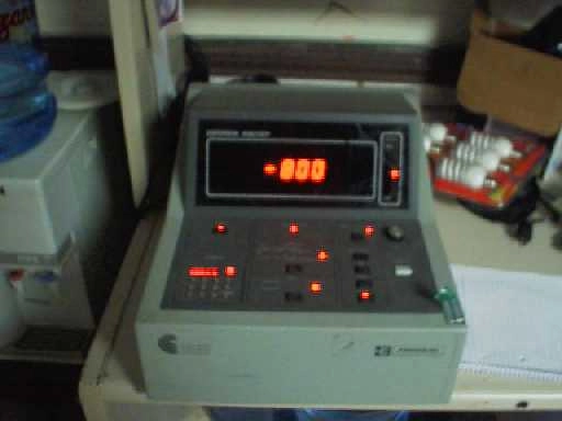 FEDERAL DISPERSION ANALYZER, MODEL: EAS-4100 / W7, 7008 M7F