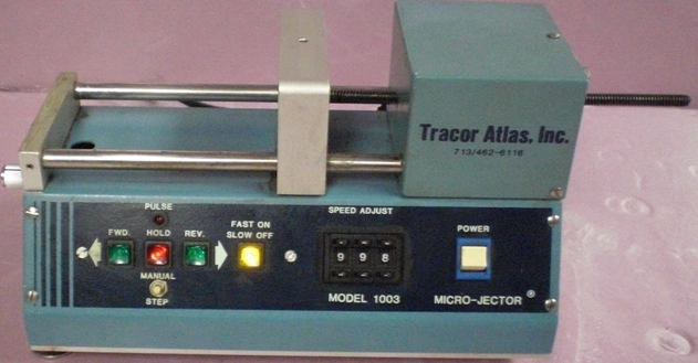 TRACOR ATLAS INC, MICRO-JECTOR, MODEL: 1003, WO: 3186, : 3695 