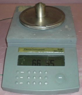 DENVER INSTRUMENT COMPANY, SCALE 4000 X 001 GRAMS, MODEL DI-4K, NO NIOO4824, 2011691 REVA, POWER