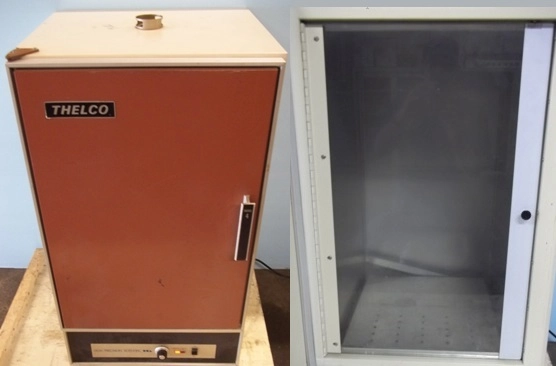 THELCO (GCA / PRECISION SCIENTIFIC) MODEL 4 INCUBATOR : 22-AH-1, CAT NO 114830 TEMP RANGE TO 70 D