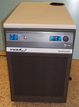 VWR RECIRCULATOR (CHILLER) MODEL: 1171 MD, CAT # 13271-184, : 3F1271067 120 VAC, 60 HZ, 95 AMPS, RE