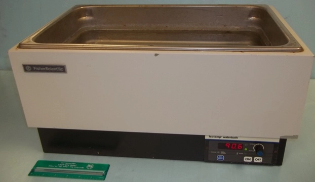 FISHER SCIENTIFIC ISOTEMP WATER BATH MODEL: 20L-N, 120V, 60HZ, : 407205, HEATS HOLD TEMP