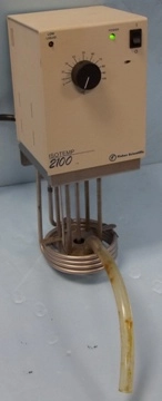 FISHER SCIENTIFIC ISOTEMP 2100, HEATING CIRCULATOR, MODEL: 1330033189910, : 6J430248-1 VOLT: 120, H