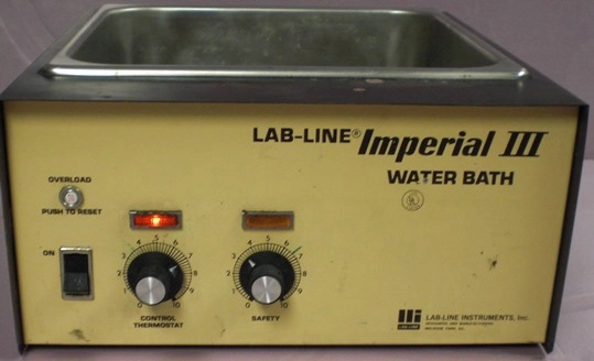 LAB-LINE IMPERIAL III WATERBATH, MODEL: 18005, : 0282-120,120 V, 50/60 HZ, 84 A, 1000 W STAINLESS S