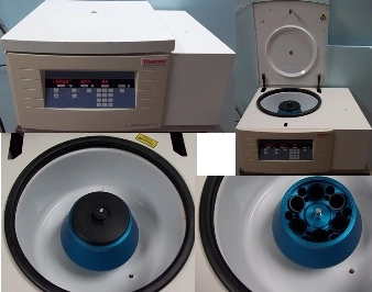 THERMO ELECTRON CORPORATION 1L MPR CENTRIFUGE, MODEL: 55421L MPR CENTRIFUGE, NO: 1008250107, ROTOR T