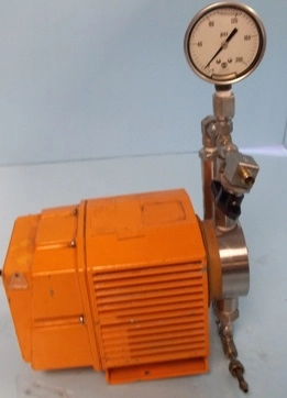 PROMINENT EXTRONIC EXPLOSION PROOF CHEMICAL METERING PUMP EXTRONIC: BO40175-9002511, MAX PRESSURE 5