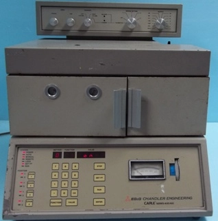 EG&amp;G CHANDLER ENGINEERING CARLE CHROMATOGRAPHY SERIES 400 AGC : 40409 DATE MFD: 4-5-90 MODEL: 04