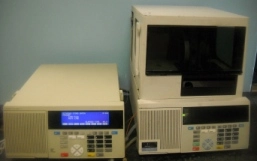 PERKIN ELMER LIQUID CHROMATOGRAPH SYSTEM CONSISTING OF: PERKIN ELMER SERIES 200 LC AUTO SAMPLER, -29