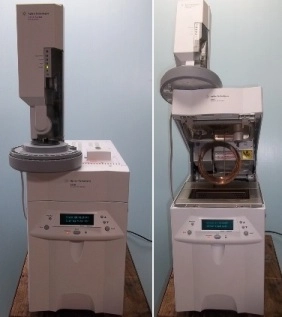 AGILENT TECHNOLOGIES 6850 NETWORK GAS CHROMATOGRAPH SYSTEM, SINGLE FID (FLAME IONIZED DETECTOR) SING