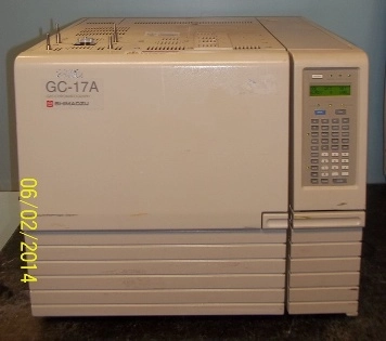 SHIMADZU GC-17A GAS CHROMATOGRAPH VERSION 03 : C111237B1722 1800VA WITH HSS AND RS232 CARDS PLUS DU