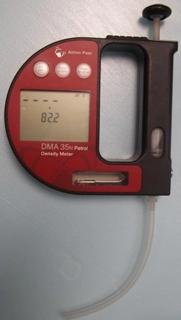 ANTON PAAR DMA 35N PETROL DENSITY METER, TYPE DMA 35N EX PETROL, NO: 80188247, 2 X 15 VOLT ALKALINE