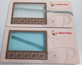 ANTON PAAR KEY PAD FACE PLATE, AKI ELECTRONIC HT 1205 12 14, 2552011, NO: 43 AND NO: 19 click her