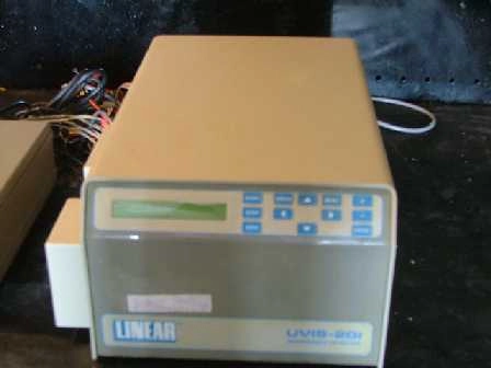 LINEAR UV-VIS 201 ABSORBANCE DETECTOR, : 114/12295, MODEL: 0201-000, WITH RS 232 PORT