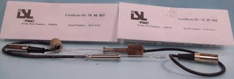 ISL BY PAC (PETROLEUM ANALYZER COMPANY) FP93 5G2 FLASH POINT TESTER PART: TEMPERATURE PROBE PART NO