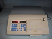 HACH DR 3000 SPECTROPHOTOMETER MODEL # 19600-00, # 881001749 50/60 HZ, MAX INPUT RATING 75, 100/120/