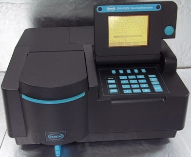 HACH DR 4000U SPECTROPHOTOMETER, NO 9506U0000124, PART NO 48000-60, 115/230 VOLT, 50/60 HZ, 20A A