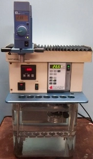 KOEHLER K39300 WATER SEPARABILITY TESTER : RO3268010 INCLUDES SQUARE JAR HOLDS 7 SAMPLE TUBES