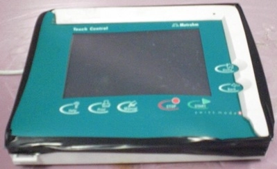 METROHM TOUCH CONTROL MODEL: 840 NR 18400110011232 (FRAME HAS BEEN BROKEN OFF) OPERATING ELEMENT