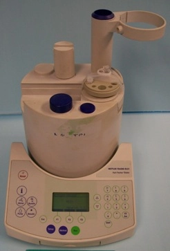 METTLER TOLEDO DL31 VOLUMETRIC KARL FISHER TITRATOR TYPE: DL31 : 5119177589, FNR: 51107550, 100-240V