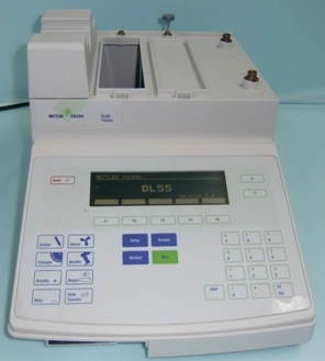 METTLER TOLEDO DL58 TITRATOR, MODEL DL58, SNR 5117238540, FNR# 51107003 ...