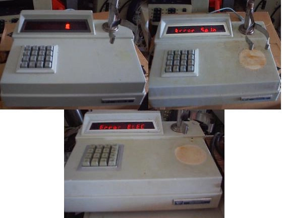 PHOTOVOLT AQUATEST IV CAT NO 0212410, ALL THREE OF THESE POWER UP AND STIRRER'S WORK, ONE SAYS ER