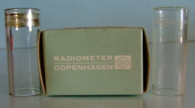 COPENHAGEN RADIOMETER 951-609 GLASS CYLINDER 25ML FOR B282 + B325