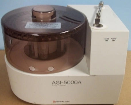 SHIMADSZU ASI-5000A-S AUTO SAMPLER, MODEL: ASI-5000A-S, : 32104177, 5-15VDC,