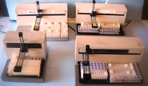 THERMO JARRELL ASH AUTO SAMPLER, MODEL NO - AS300, DATE- 2/96, VOLTS- 90-240, AMPS- 2, HZ- 50/60, -