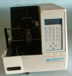 ALCOTT 708 AUTO SAMPLER MODEL: 708/00000/00K, : 462 SOLD FOR PARTS ONLY