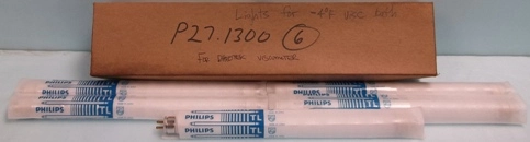 PHILLIPS HALOGEN BULB FOR RHEOTEK VISCOMETER F6T5/CW P27-1300