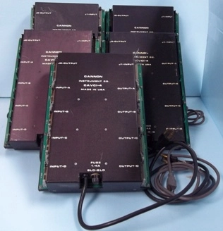 CANNON INSTRUMENT COMPANY CAV INPUT / OUTPUT MODULES MODEL: CAVCI-4 J-2 OUTPUT 40 PIN MALE CONNECTIO