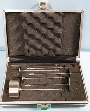 BROOKFIELD RV/HA/HB SPINDLE SET SET OF 7,H 1, H2, 3, 4, 5, 6, 7, IN BLACK CASE