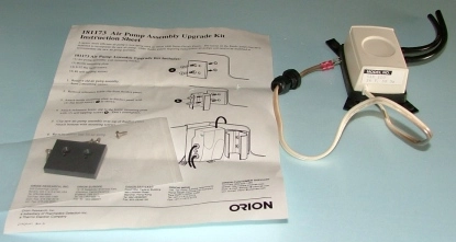 ORION UP GRADE KIT, WISPER 100 181173 AIR PUMP MODEL CLW 100 24V 60HZ WITH 181173 AIR PUMP ASSEMBLY 