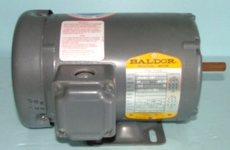 BALDOR ENERGY SAVING ELECTRIC MOTORS BALDOR INDUSTRIAL MOTOR THREE PHASE CAT# N3457 SPEC 34A51-157 