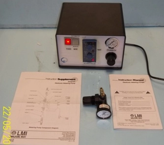 GLENMARC MANUFACTURING, INC ELECTRONIC METERING PUMP SERIES P1, : J1580 -3881, 120V 1AMP, 50/60HZ 