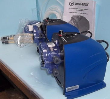 CHEM-TECH XP SERIES NON-SUBMERSIBLE PULSA FEEDER PERISTALTIC PUMP MODEL NO: XP004LAHX KOPKIT NO: N