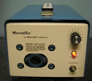 COLE PARMER MASTERFLEX PERISTALTIC PUMP VARIABLE SPEED NO PUMP HEAD