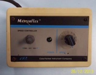 COLE PARMER INSTRUMENT CO MASTERFLEX CONTROLLER (SPEED) MODEL: 7553-71 : B95005631 90V 115VAC 50/60H