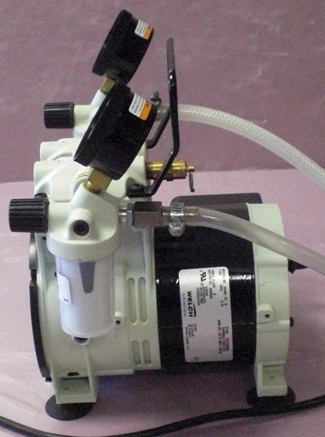 WELCH PUMP, M/N:2546B-01 B, 115V, 60Hz, 31A, DT/SR:A31700004932, AMB 40c, CAP RT8MFD, STANDARD DUTY