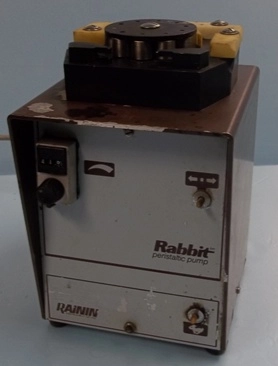 RAININ RABBIT PERISTALTIC PUMP MODEL: RABBIT, CSA# LR 44 845, : G82 91460, 115V, 60HZ, 05 AMP, FRON