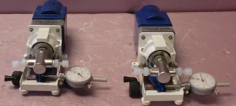 FMI LAB PUMP, MODEL QG 6, VOLTS:115, M/N:V06231AA11 Hz:60, AMP:95, OUTPUT RPM 50, :E264