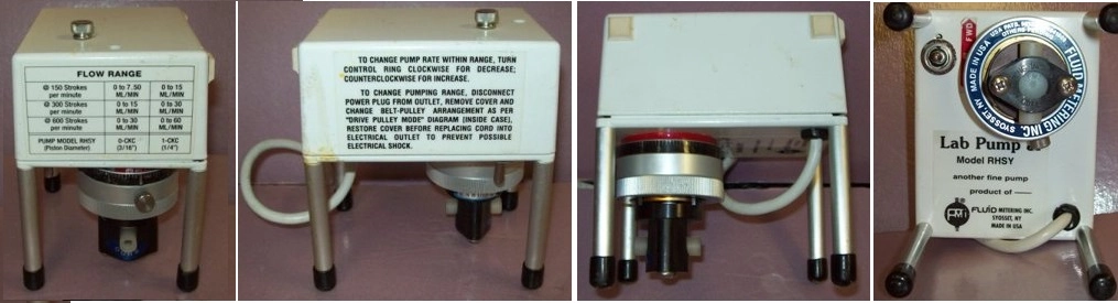 FLUID METERING INC, FMI LAB PUMP JR, MODEL: RHSY, ; 248030, : 301731