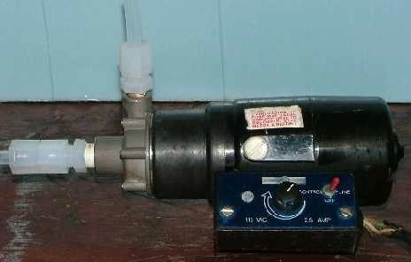 GAST MICRO PUMP, MODEL: 12286-115-R168 WITH SPEED CONTROL