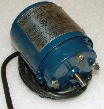 BARNANT VACUUM PRESSURE PUMP MOTOR, MODEL: 400-1901