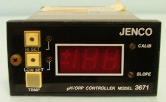 JENCO PH/ORP CONTROLLER MODEL 3671 001901