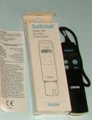 ORION QUICK CHECK MODEL: 116 CONDUCTIVITY-1 POCKET METER WITH OPERATORS MANUAL  