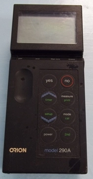 ORION PH METER MODEL: 290A NO: 003972 MISSING PARTS